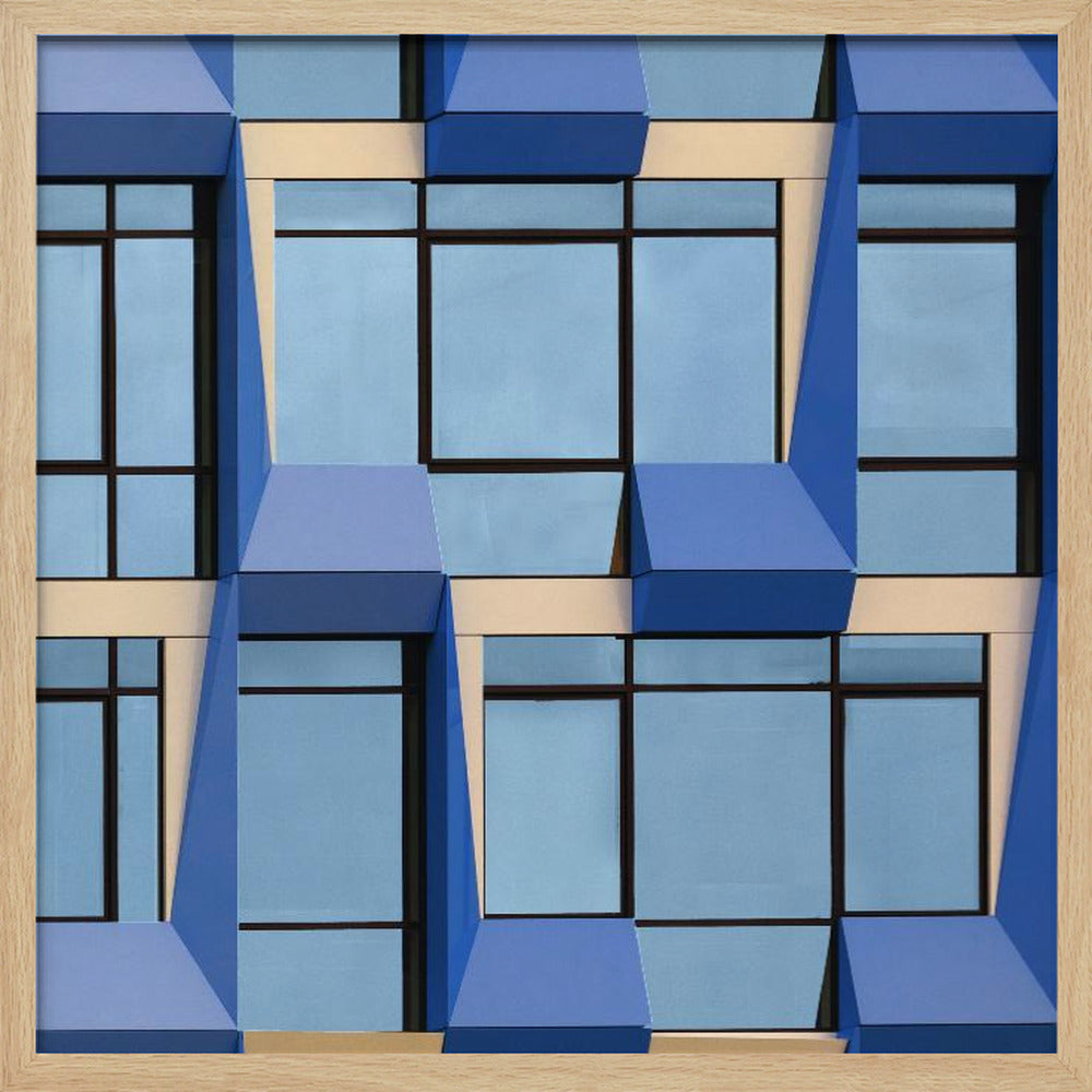 Window shapes - Poster / Art Print