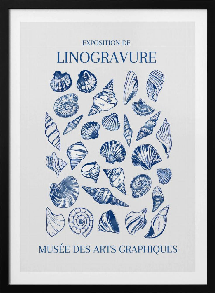 Lino Seashell Art Market - Poster / Art Print