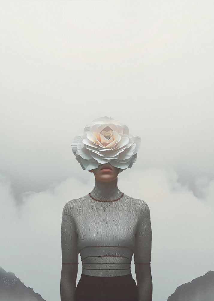 Flower Face - Poster / Art Print
