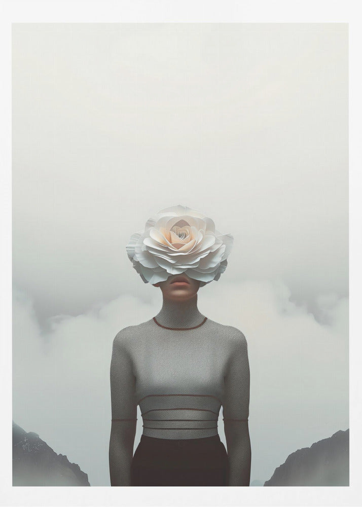 Flower Face - Poster / Art Print