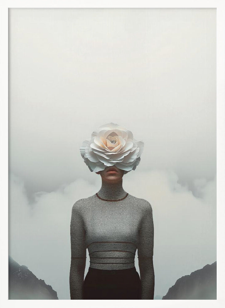 Flower Face - Poster / Art Print