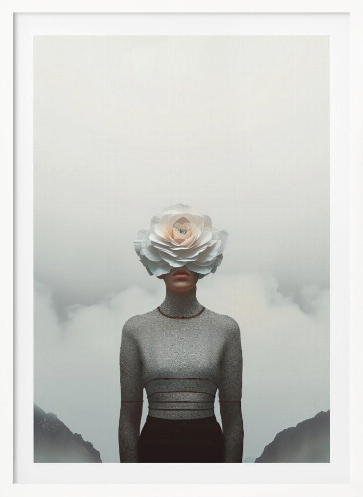 Flower Face - Poster / Art Print