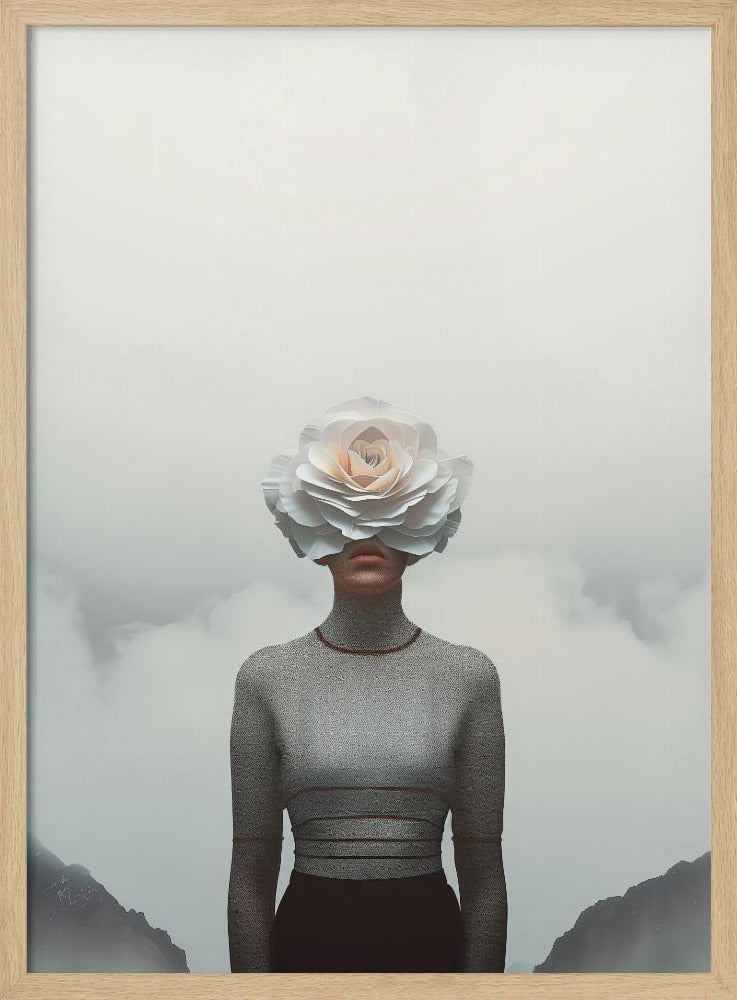 Flower Face - Poster / Art Print