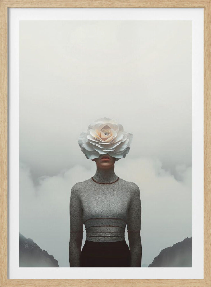 Flower Face - Poster / Art Print