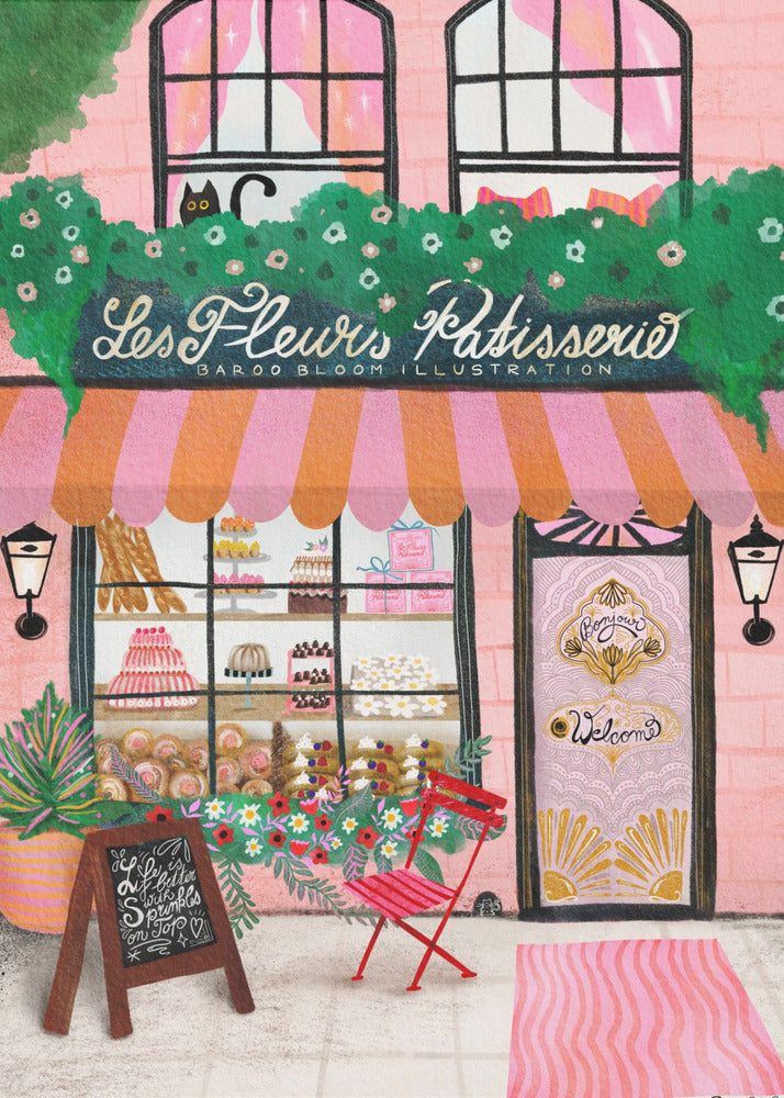 Bake Shop Front - Poster / Art Print
