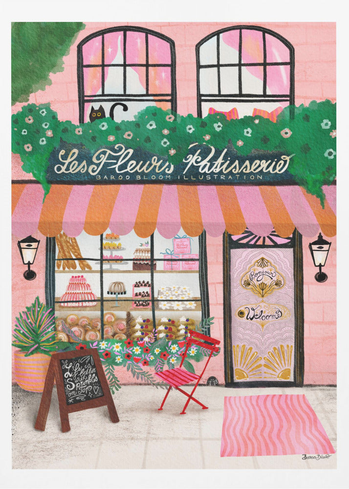 Bake Shop Front - Poster / Art Print