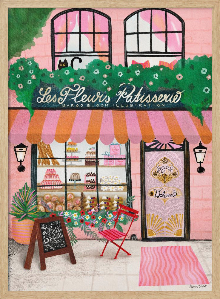 Bake Shop Front - Poster / Art Print