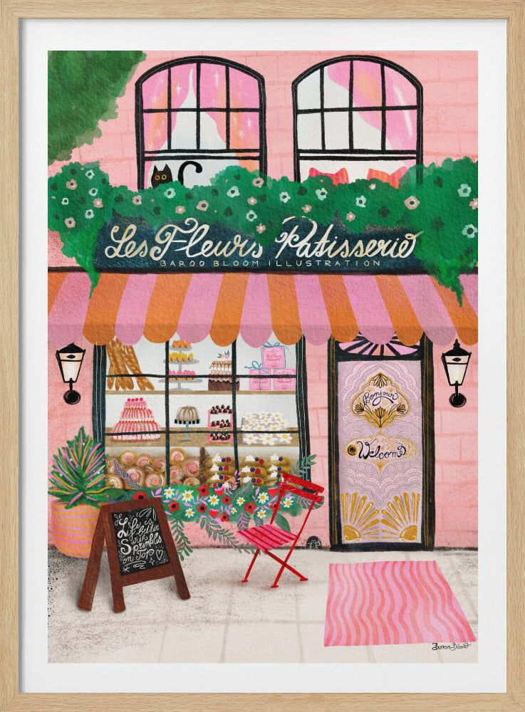 Bake Shop Front - Poster / Art Print