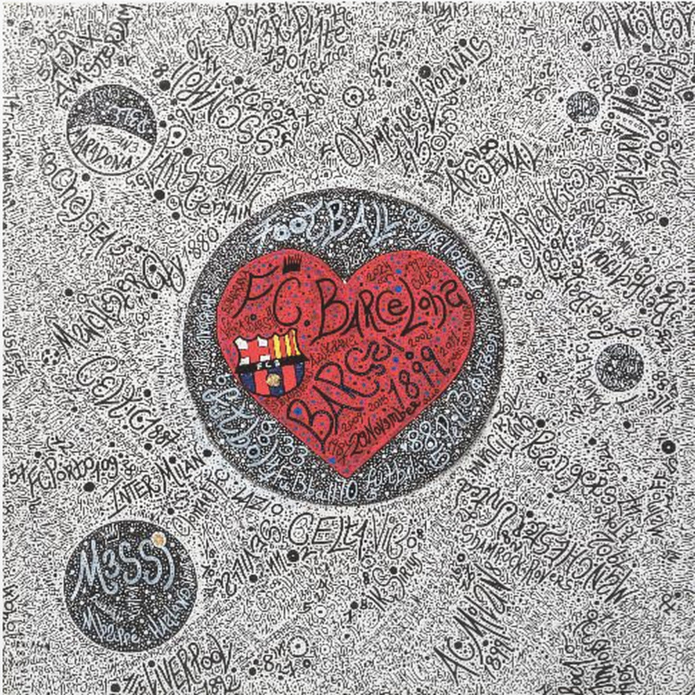 4 the Lov3 of Football - Poster / Art Print