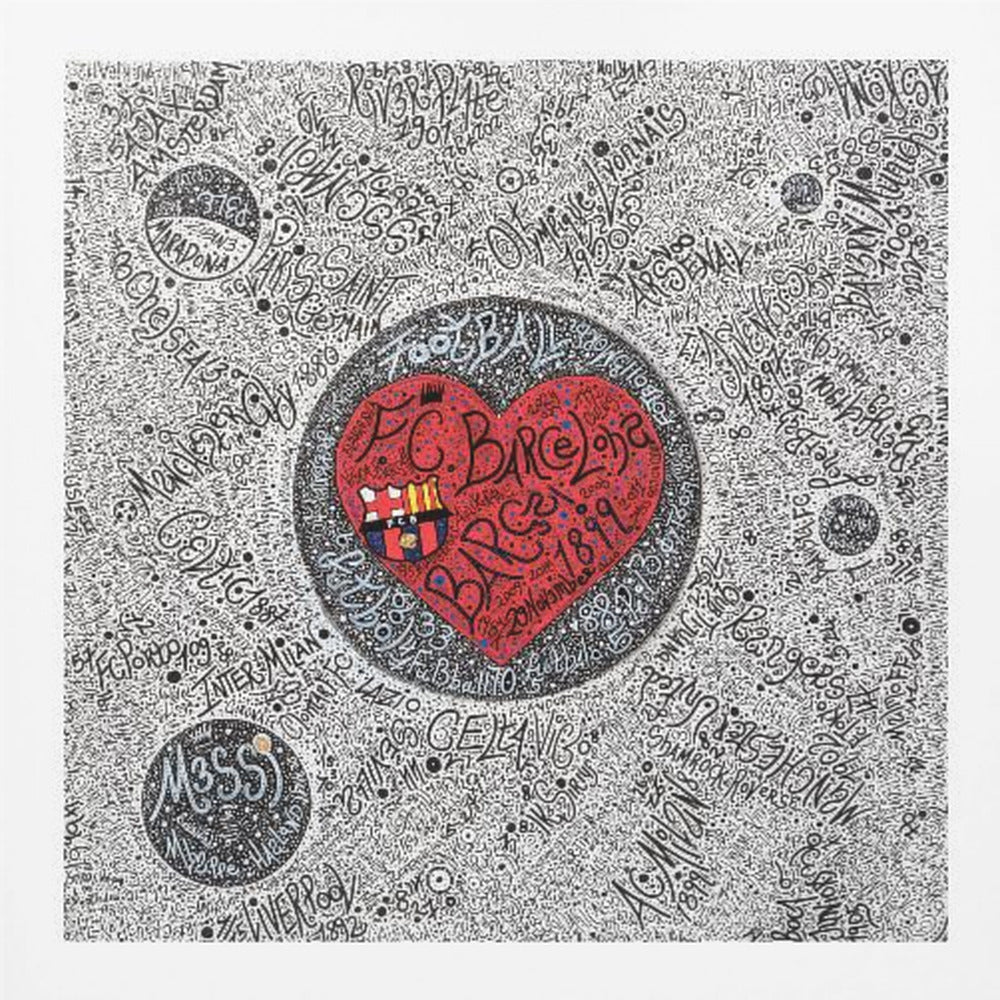 4 the Lov3 of Football - Poster / Art Print