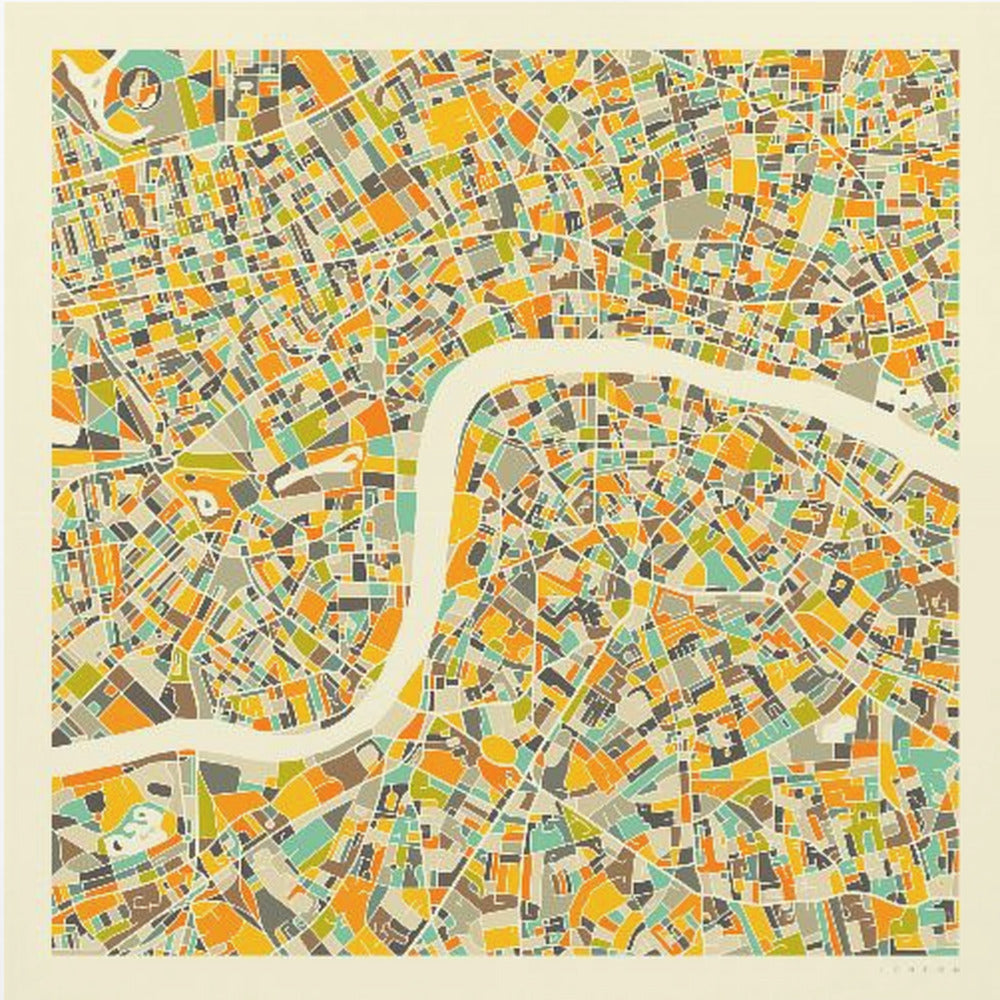 London Map - Poster / Art Print