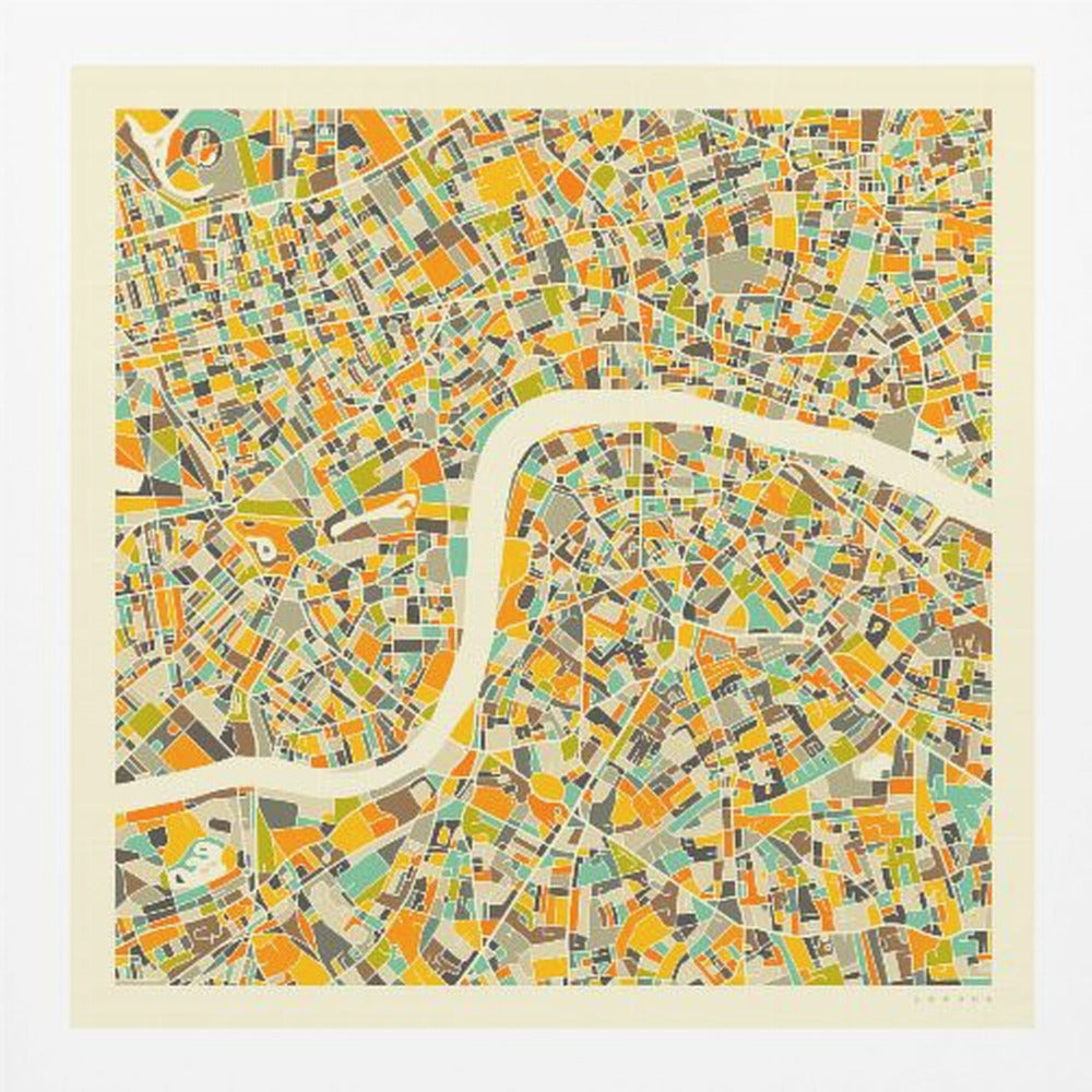 London Map - Poster / Art Print