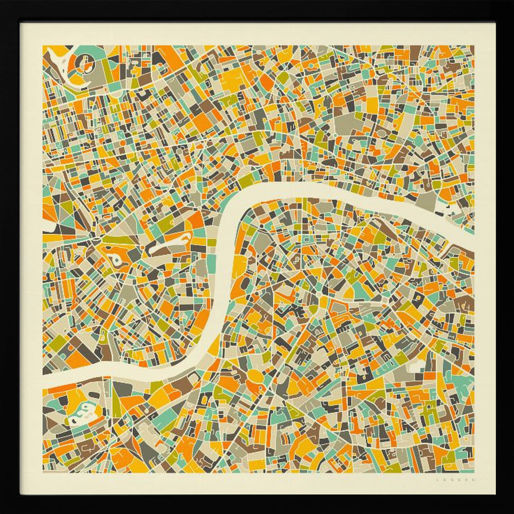 London Map - Poster / Art Print
