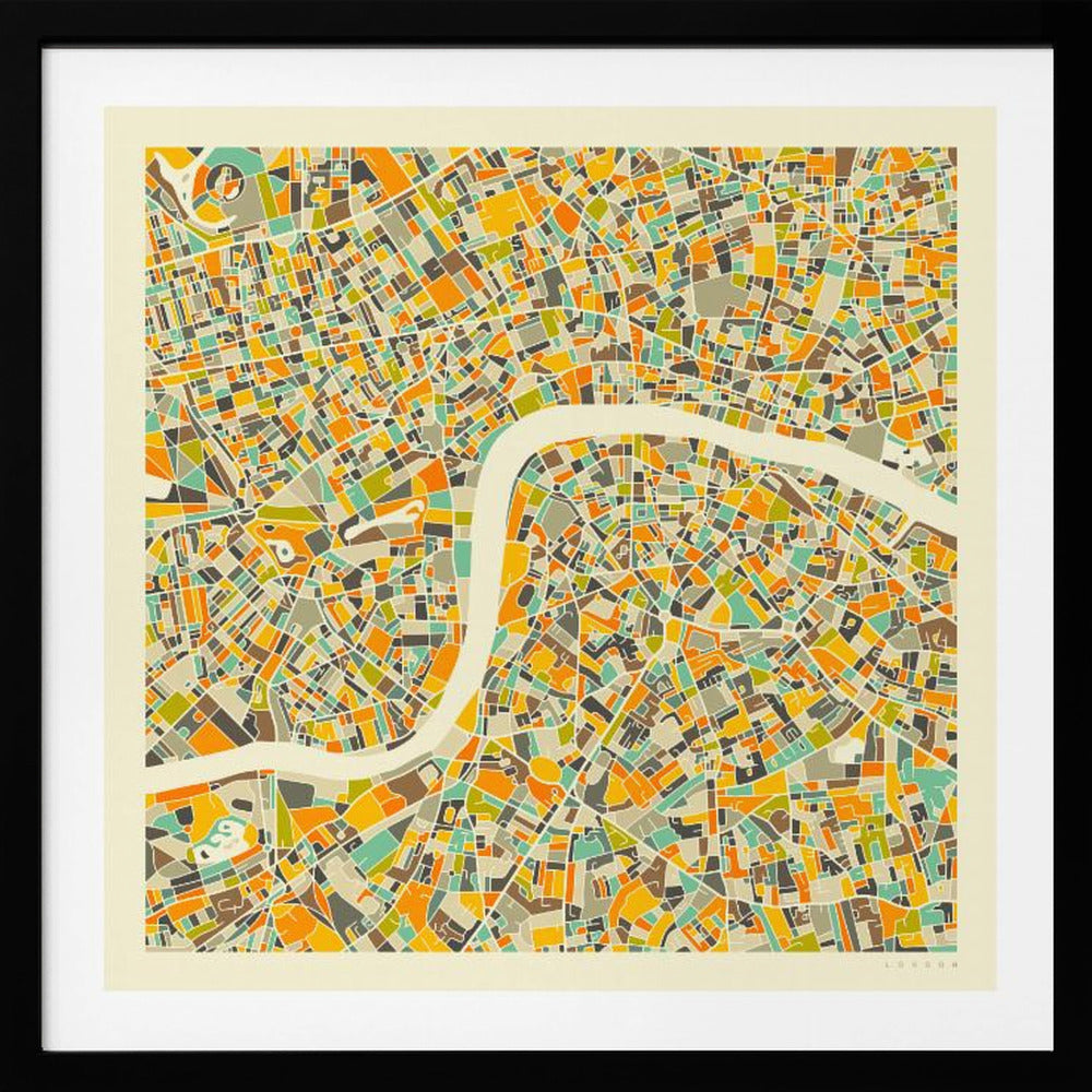 London Map - Poster / Art Print