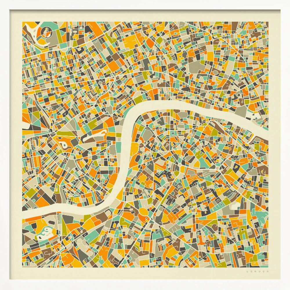 London Map - Poster / Art Print