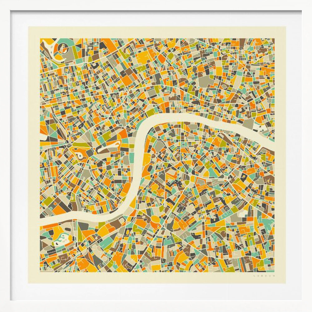 London Map - Poster / Art Print