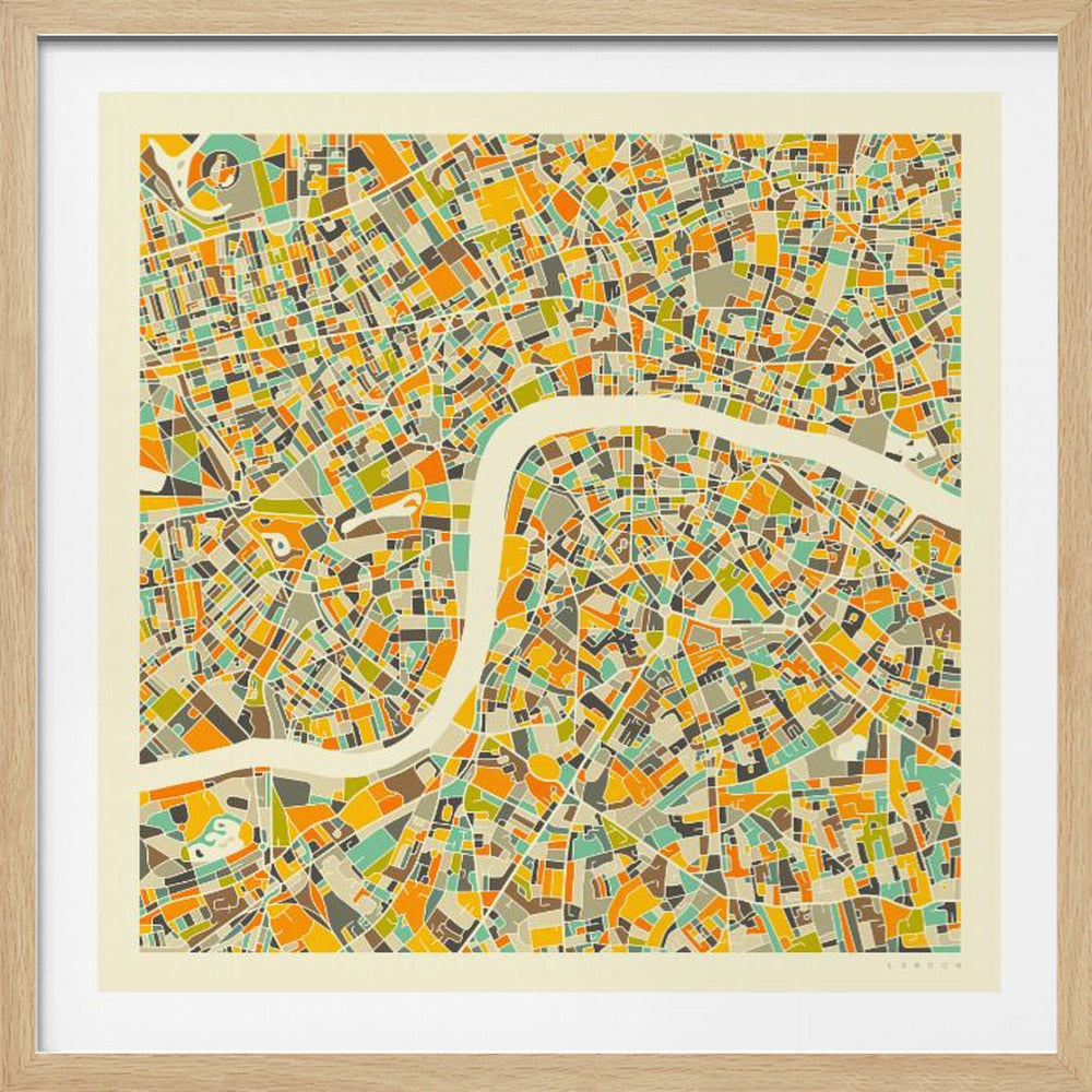 London Map - Poster / Art Print