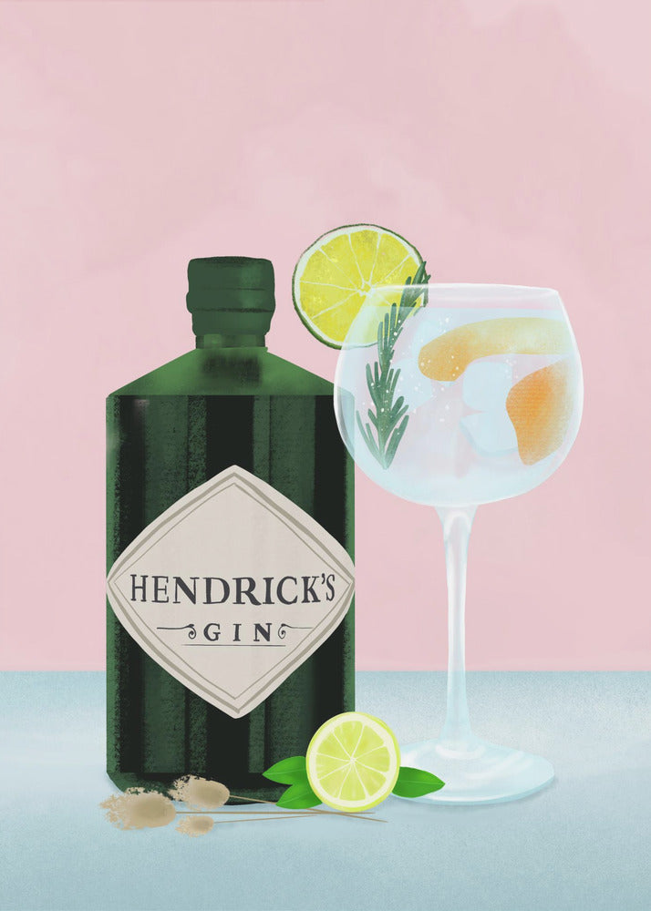 Gin Tonic - Poster / Art Print
