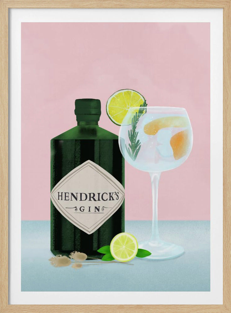 Gin Tonic - Poster / Art Print