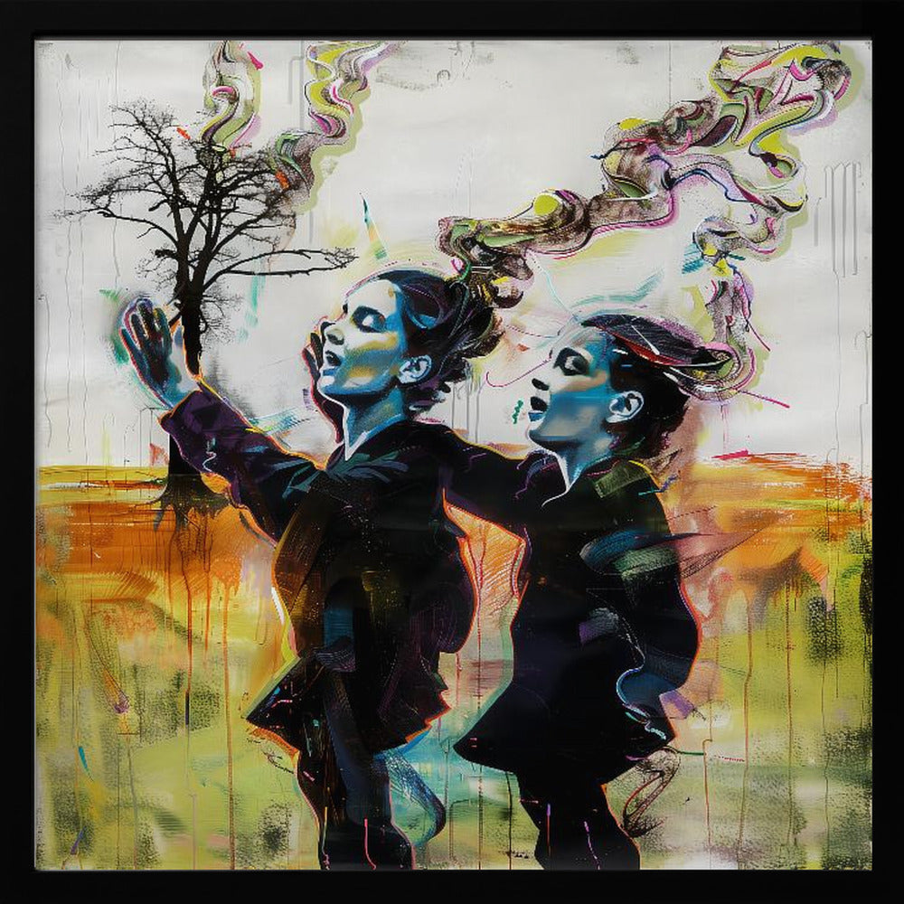 The Psychedelic Dance - Poster / Art Print