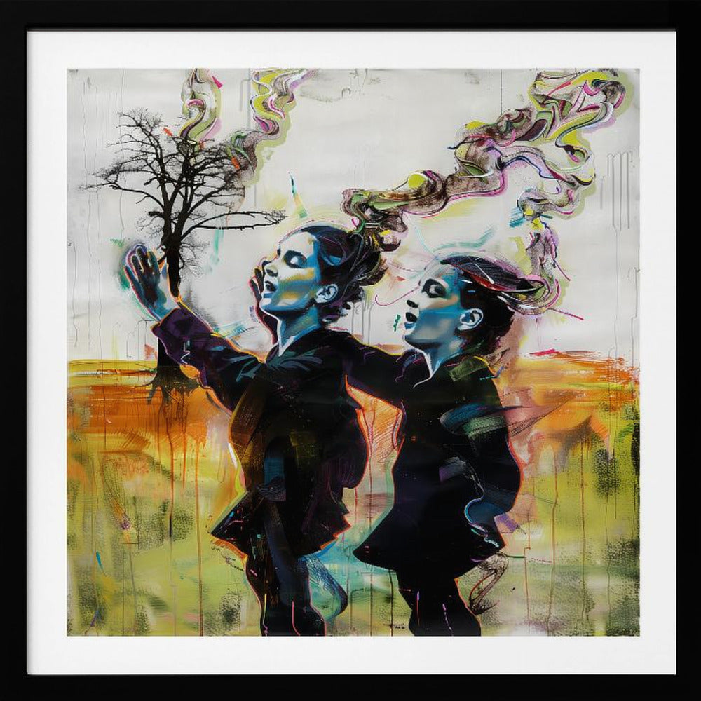 The Psychedelic Dance - Poster / Art Print