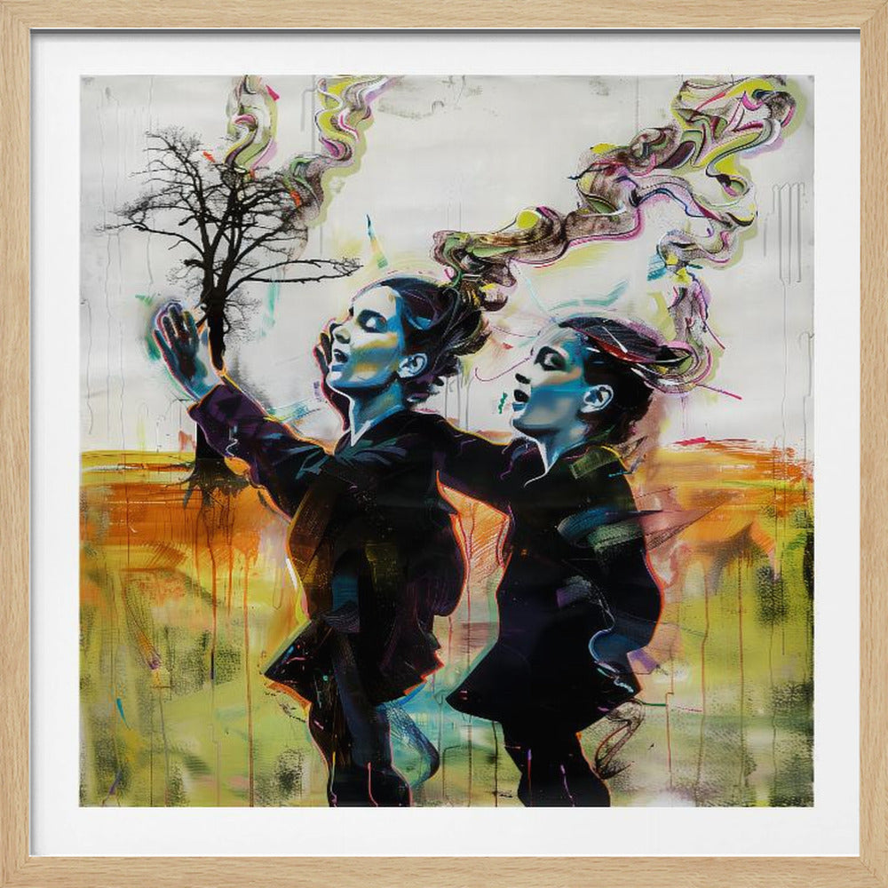 The Psychedelic Dance - Poster / Art Print