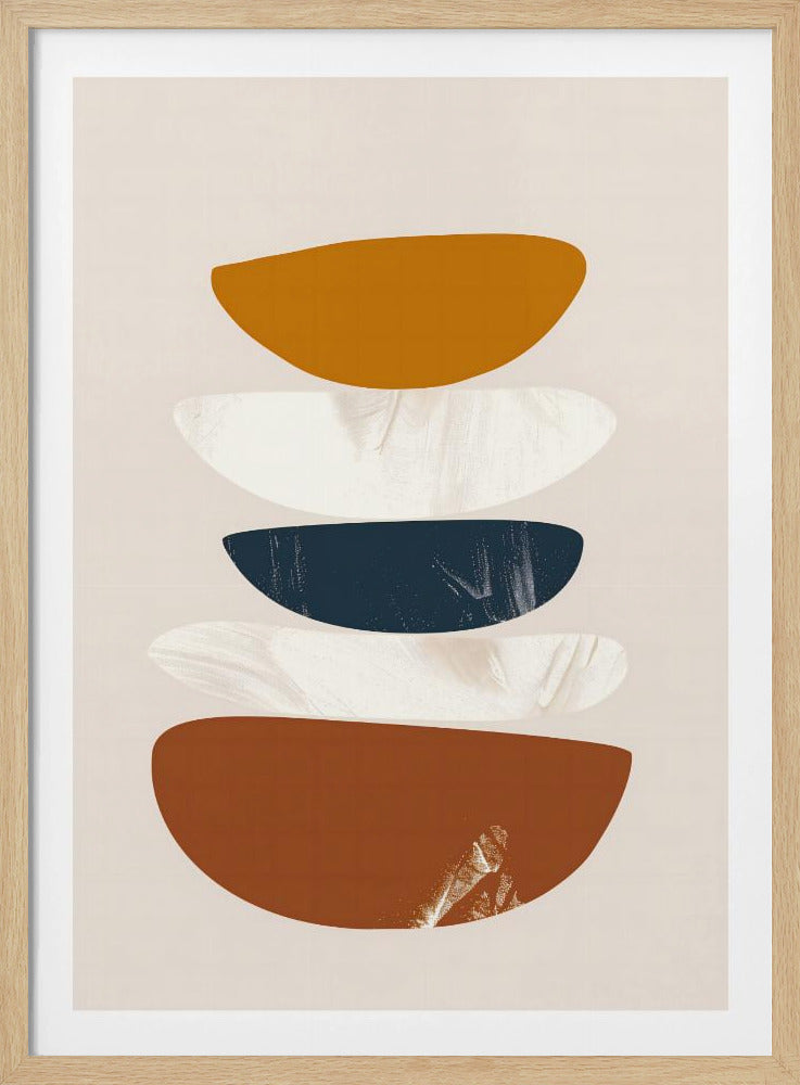 Abstract Minimalist Shapes No 1 - Poster / Art Print