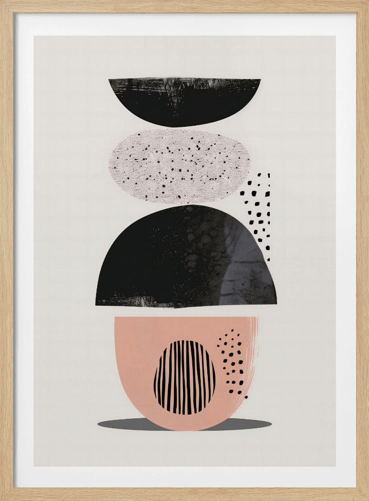 Abstract Minimalist Shapes No 7 - Poster / Art Print