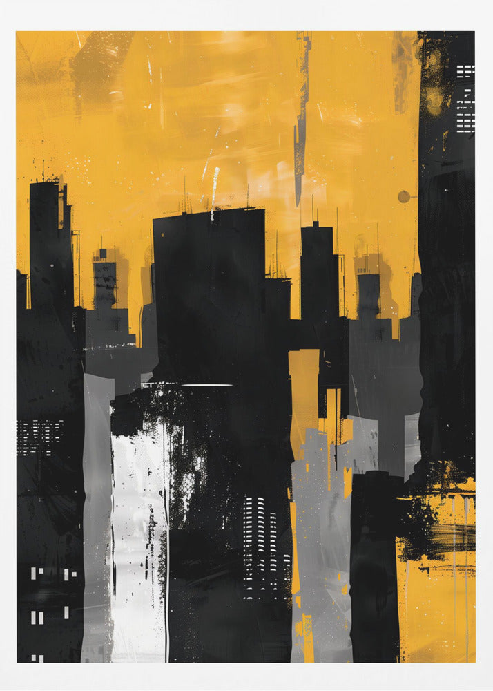 Big City Skyline - Poster / Art Print