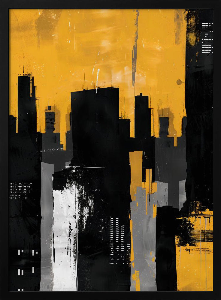 Big City Skyline - Poster / Art Print