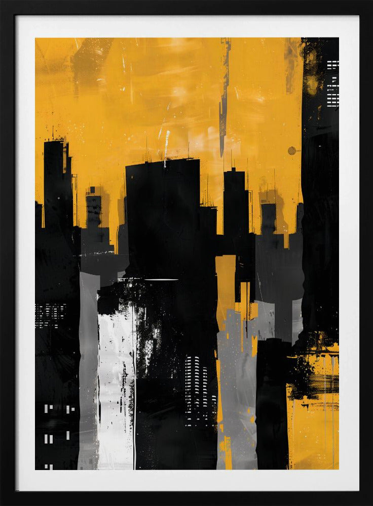 Big City Skyline - Poster / Art Print