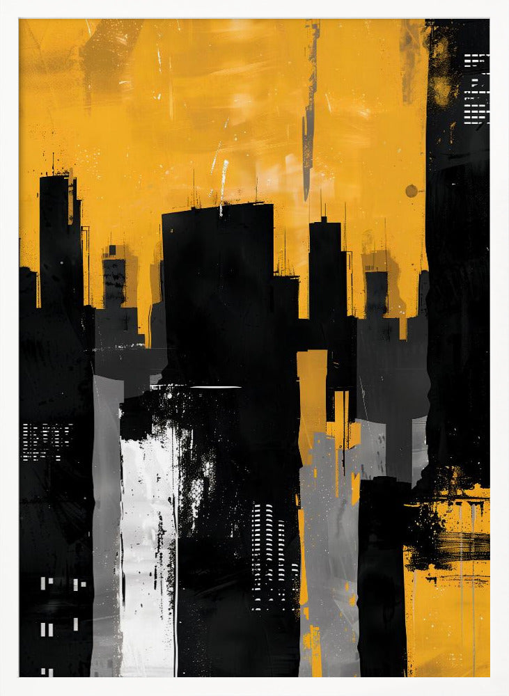 Big City Skyline - Poster / Art Print