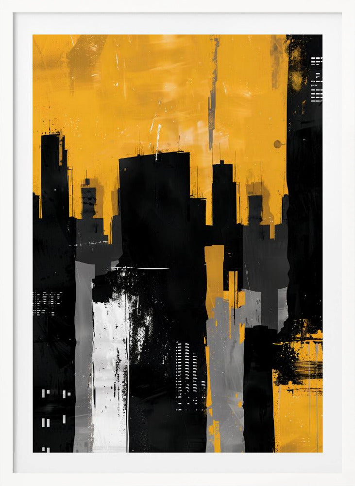 Big City Skyline - Poster / Art Print