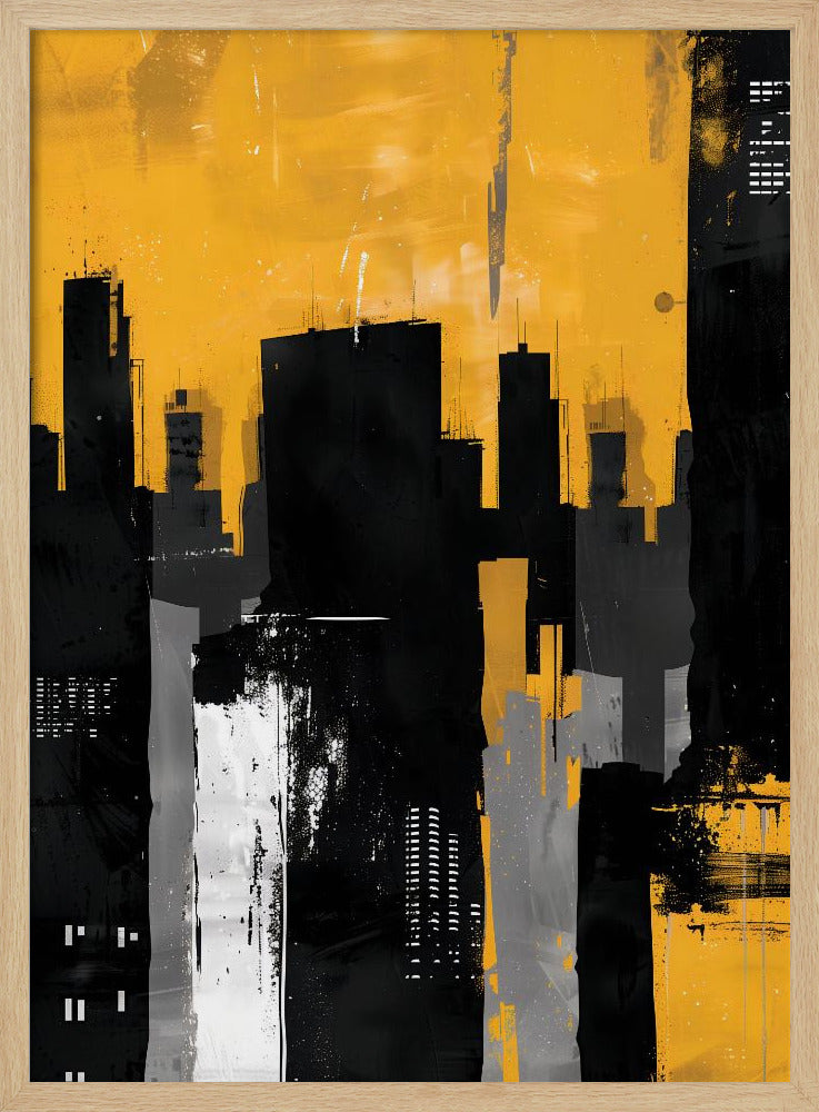 Big City Skyline - Poster / Art Print