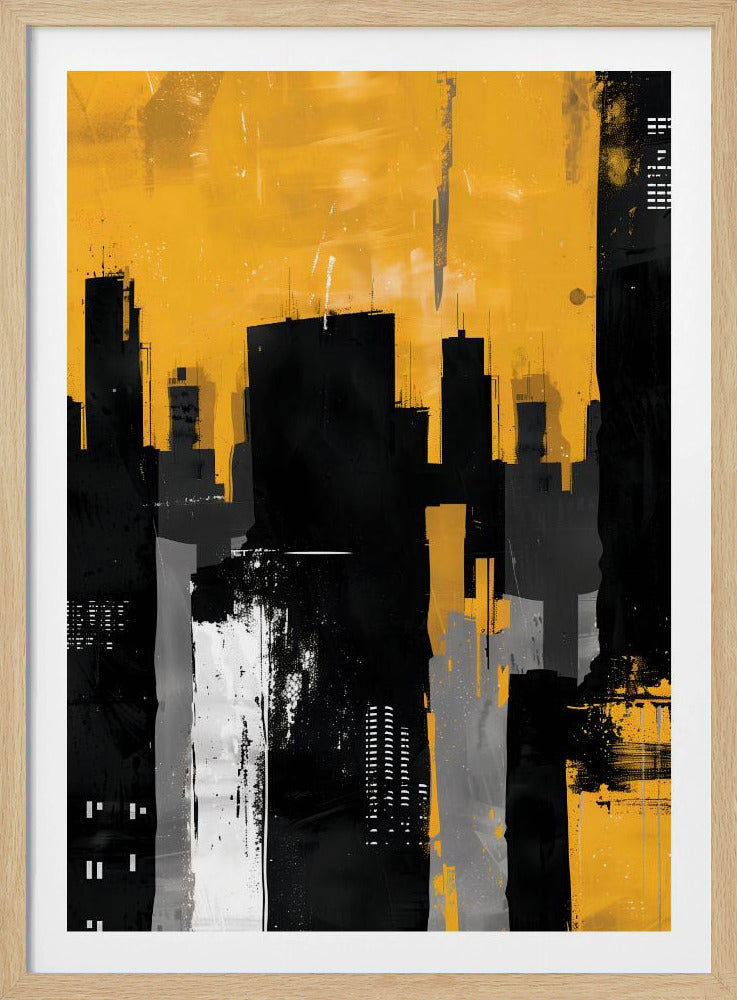 Big City Skyline - Poster / Art Print