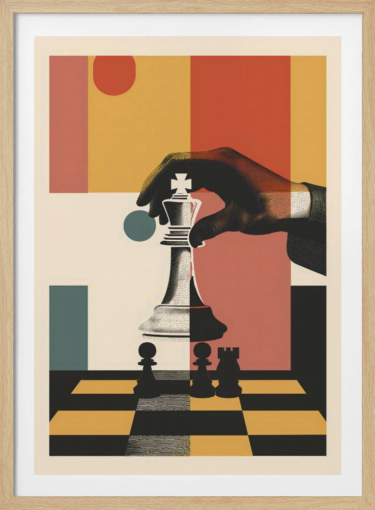 The Chess Player - Poster / Art Print