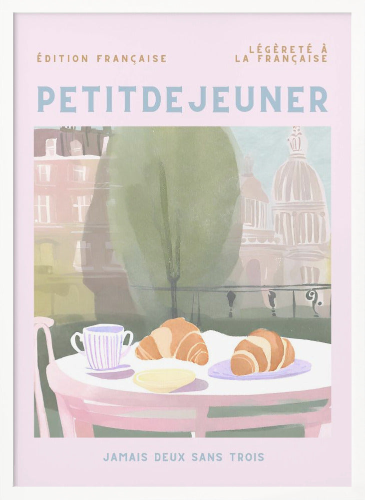 Petit Dejeuner - Poster / Art Print