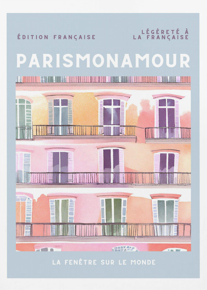 Paris mon Amour - Poster / Art Print