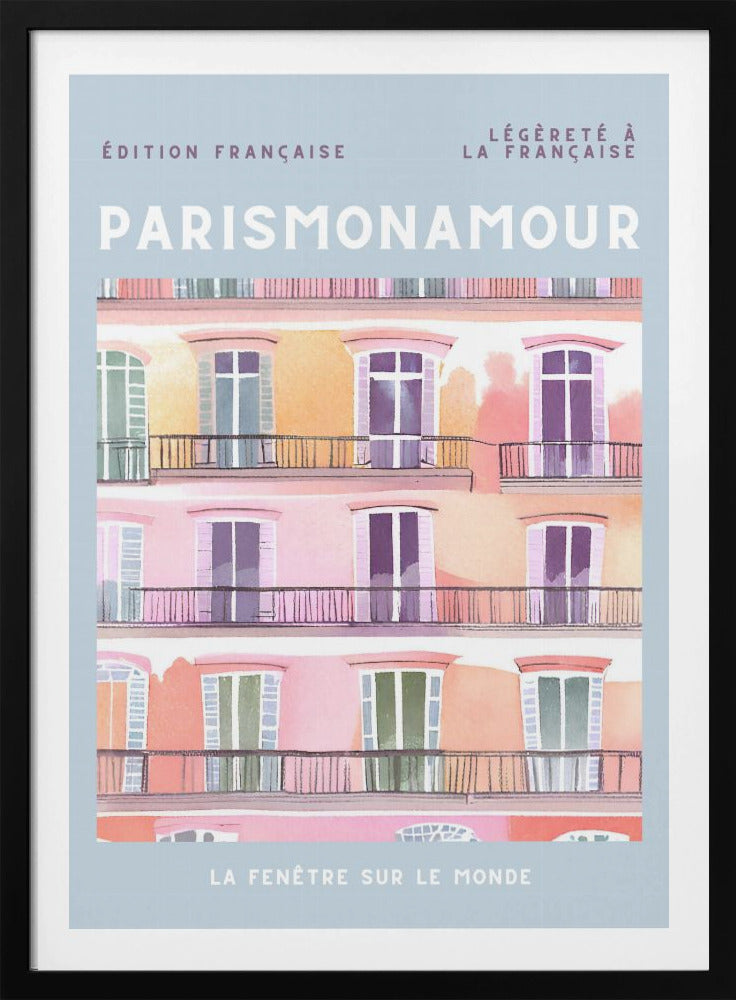 Paris mon Amour - Poster / Art Print
