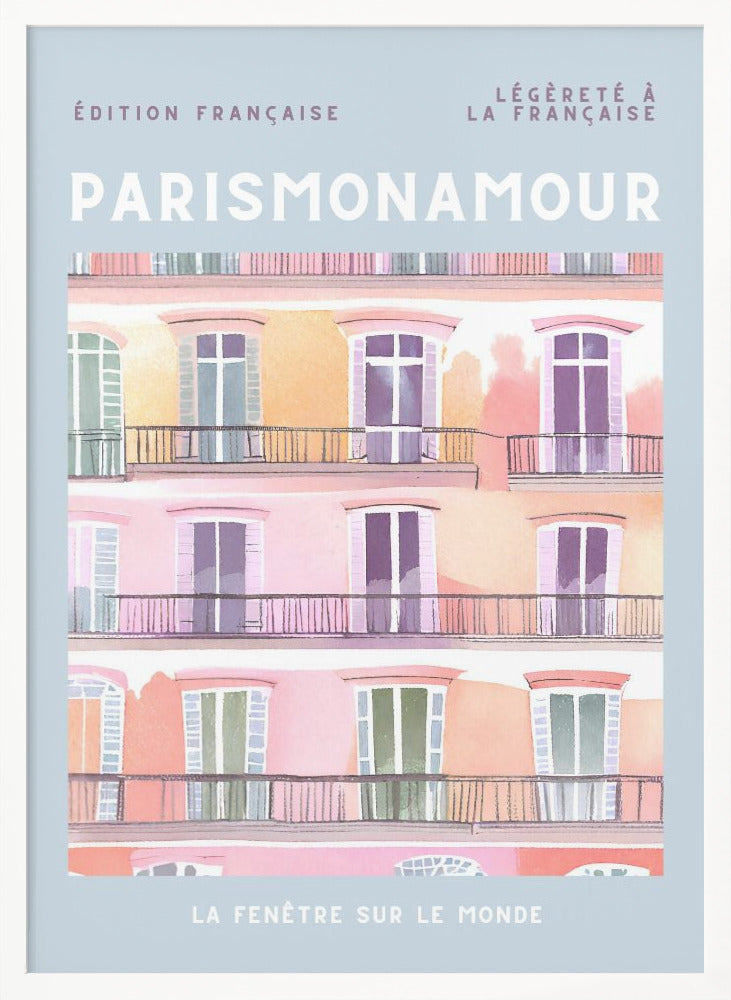 Paris mon Amour - Poster / Art Print