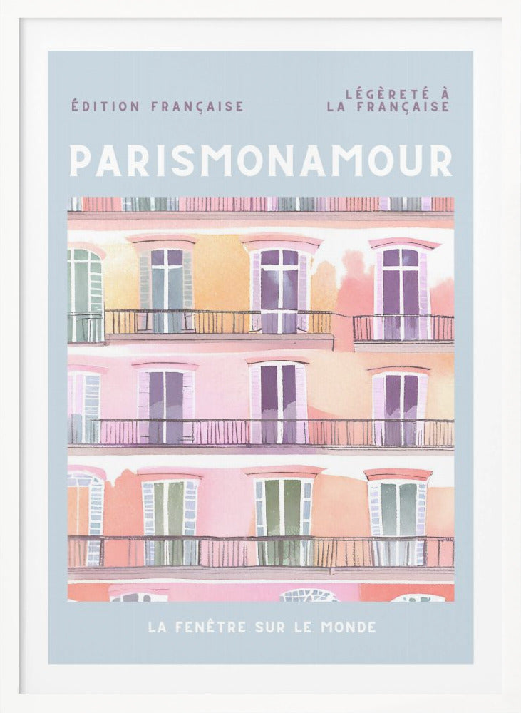 Paris mon Amour - Poster / Art Print