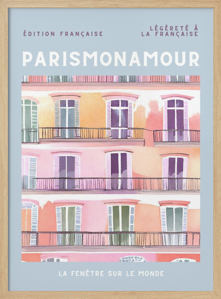 Paris mon Amour - Poster / Art Print