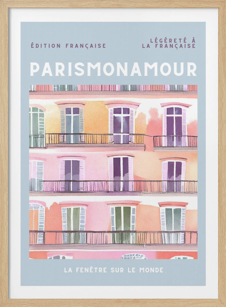 Paris mon Amour - Poster / Art Print