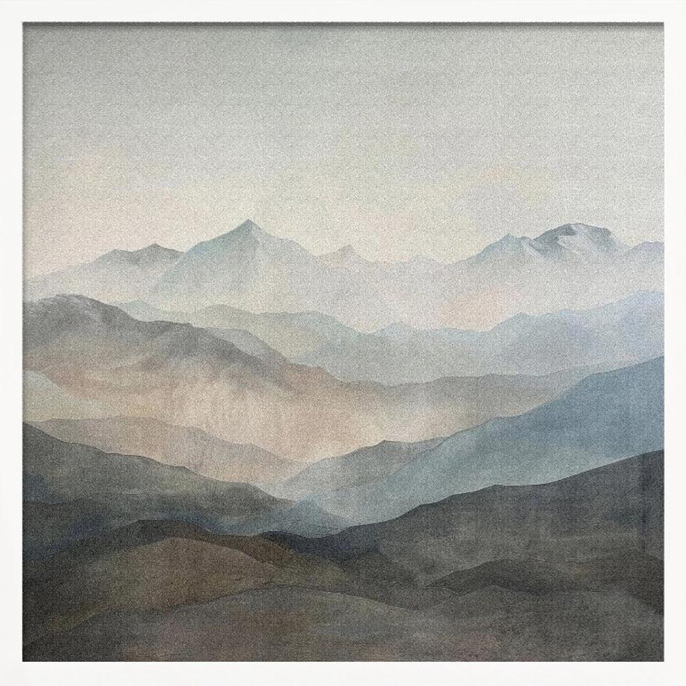 Poster Canvas Mountain 36 - Poster / Art Print