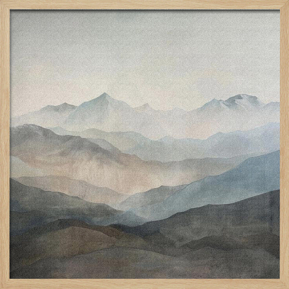 Poster Canvas Mountain 36 - Poster / Art Print