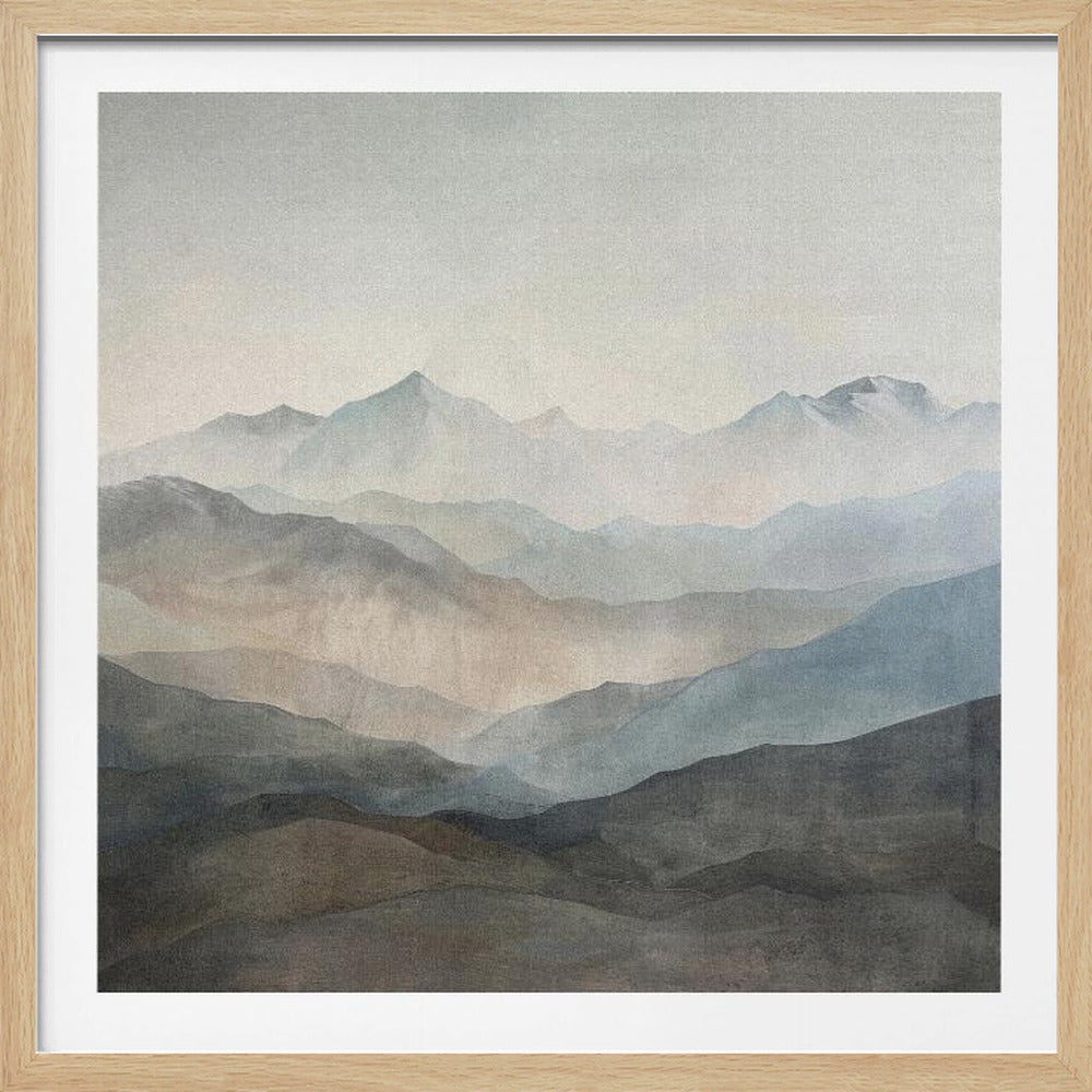 Poster Canvas Mountain 36 - Poster / Art Print