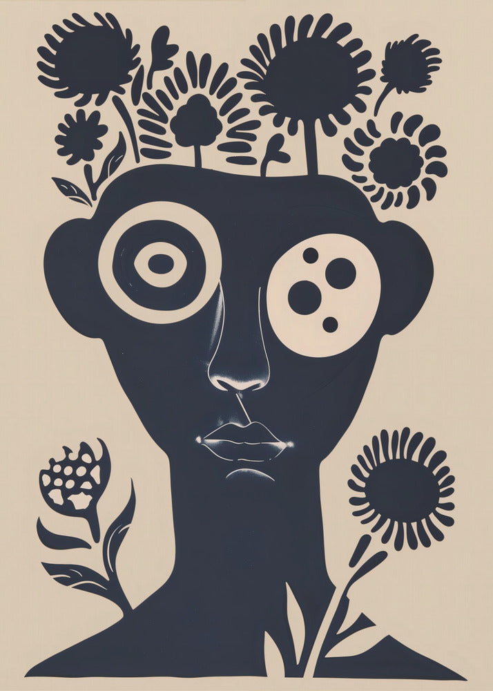 Flower Head - Poster / Art Print