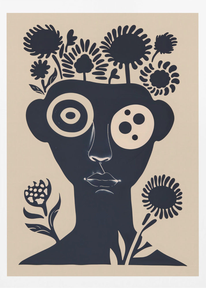Flower Head - Poster / Art Print