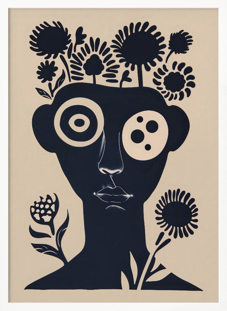 Flower Head - Poster / Art Print