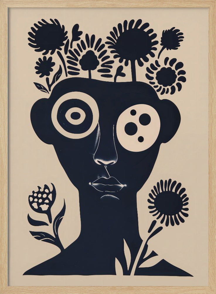 Flower Head - Poster / Art Print